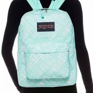JanSport Classic Superbreak Backpack Aqua Dash